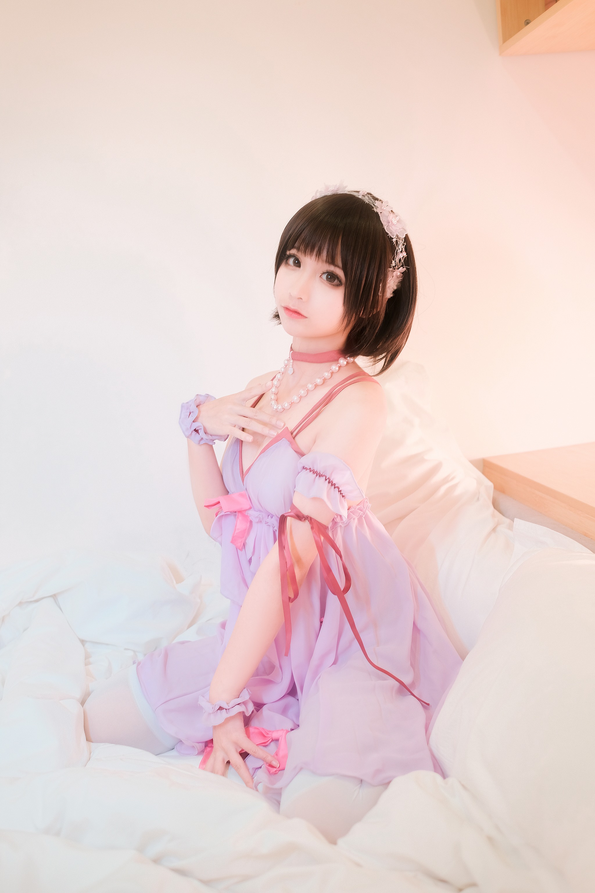 图片[1]-蠢沫沫 – NO.034 加藤惠睡衣[30P]-XikXak